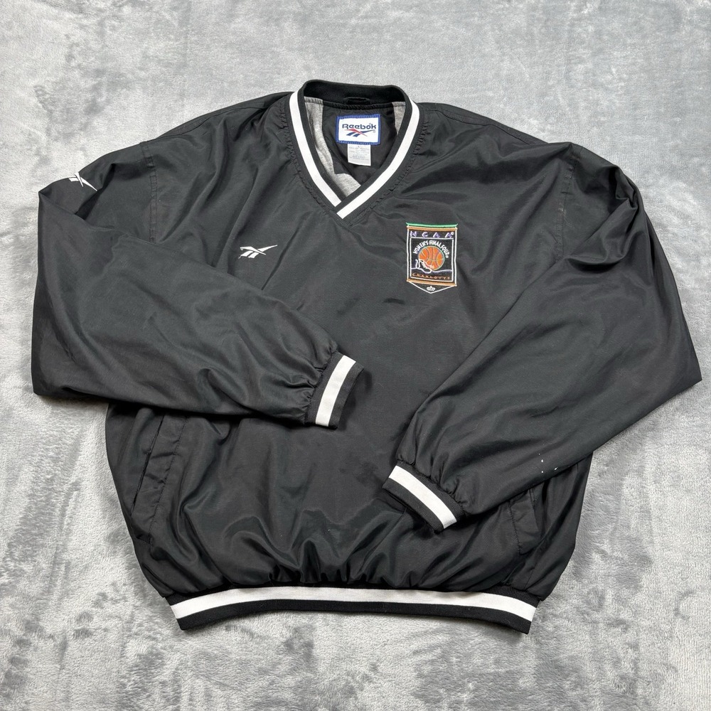 Vintage Reebok 1996 Womens NCAA Final Four Basketball Pullover Size Large